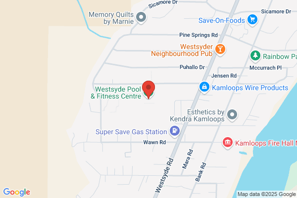 Kamloops City of, Pools Cont'd, Westsyde Pool & Community Ctr