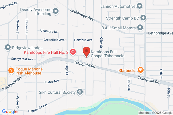 Kamloops Full Gospel, Service Inquiries
