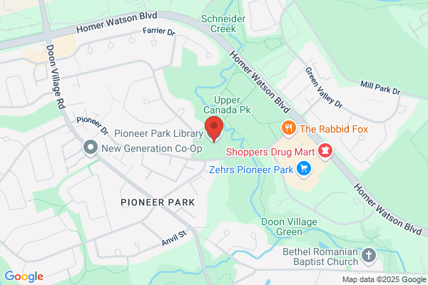 Libraries, Kitchener, Pioneer Park