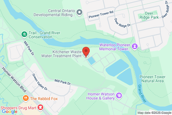Sewers and Septic Systems, Regional Municipality of Waterloo, Wastewater Treatment Plants, Kitchener