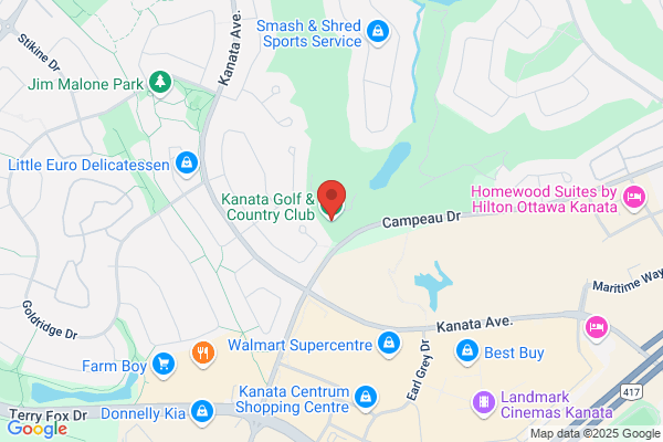 Kanata Golf & Country Club, Reservations