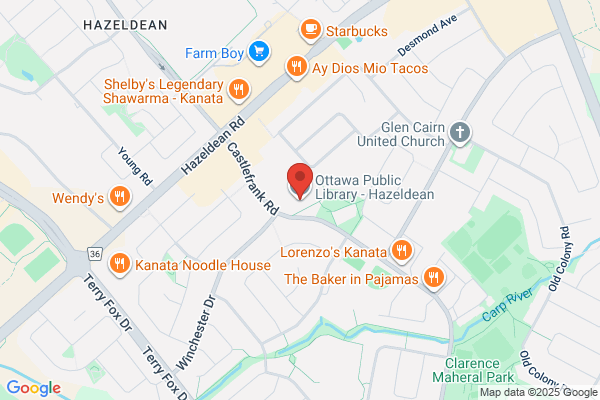 Libraries, City of Ottawa, Ottawa Public Library Branches, Hazeldean