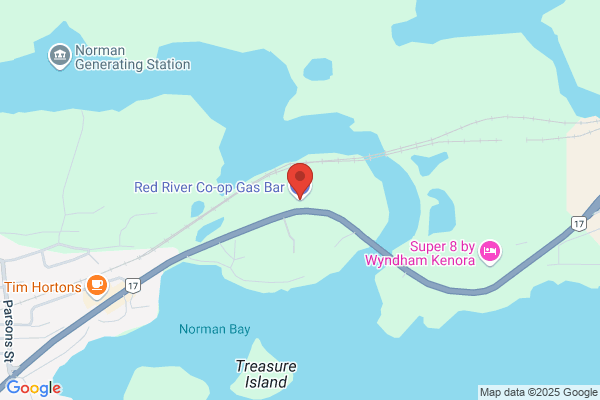 Kenora Husky Travel Stop