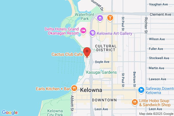 Cactus Club Cafe Kelowna Yacht Club