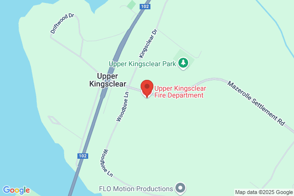 Kingsclear (Upper) Volunteer Fire Dept, Fire Hall Admin Calls