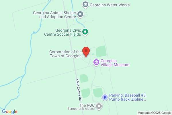 Municipal Government Services, Georgina (Town of), Parks Arenas and Pools, Georgina Parks