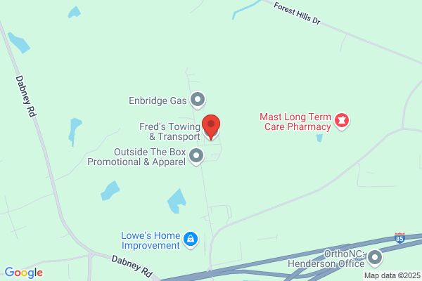 Fred's 24 Hour Towing Inc