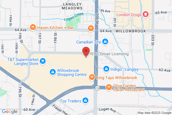 Icbc, Claims Service Centres, Langley