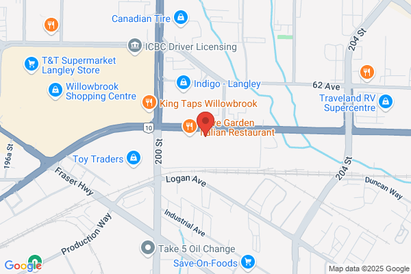 White Spot Triple O's, Langley by-Pass Location