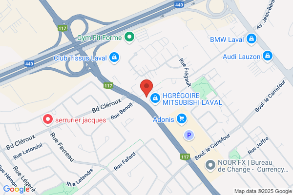 Fix Auto, Succursales