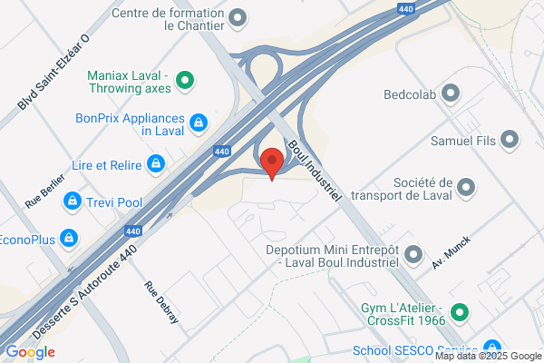 Laval (City of) Continued, Municipal Departments or Offices, Public Works