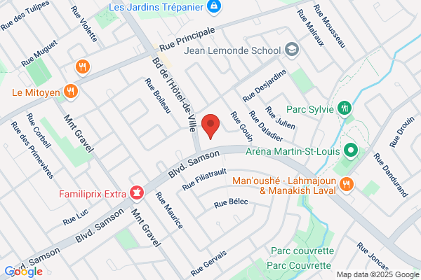 Nettoyeur Daoust, Succursales