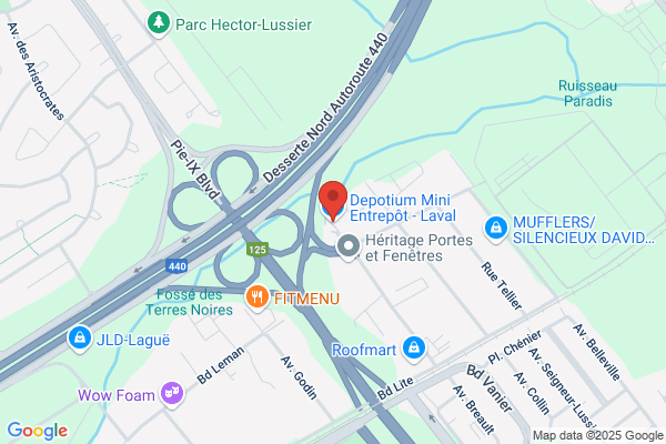 Depotium Mini Entrepôt - Laval