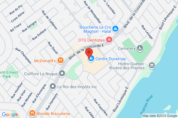 H & R Block, Service A L'annee, Service Saison D'impot, Centre D'achats Duvernay