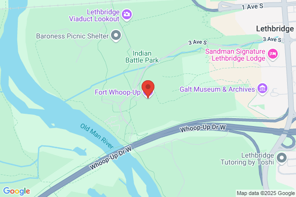 City of Lethbridge, Fort Whoop-Up Interpretive Centre