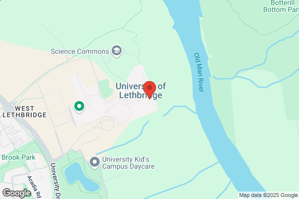 University of Lethbridge, Department and Faculty Numbers, Registrar's Office & Student Services, Ross-Associate Registrar