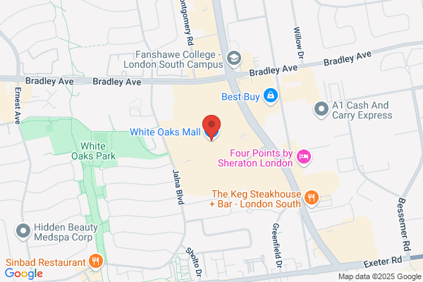 White Oaks Mall, Mall Stores, Bank of Montreal Atm