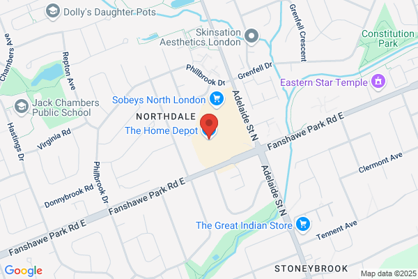 Home Depot Canada the, Stores, London North