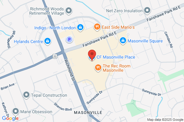 Masonville Place, Mall Stores, Optometrists, Dr Knubley (Sears)