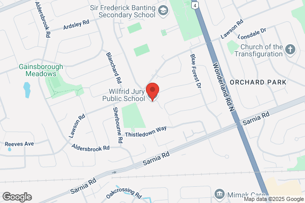 Thames Valley District School Board, Elementary Schools, Wilfrid Jury