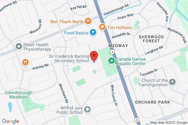 Thames Valley District School Board, Secondary Schools, Banting (SIR Frederick)