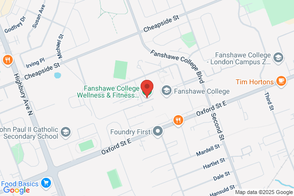 Fanshawe College, General Campus Numbers, Community Fitness Centre