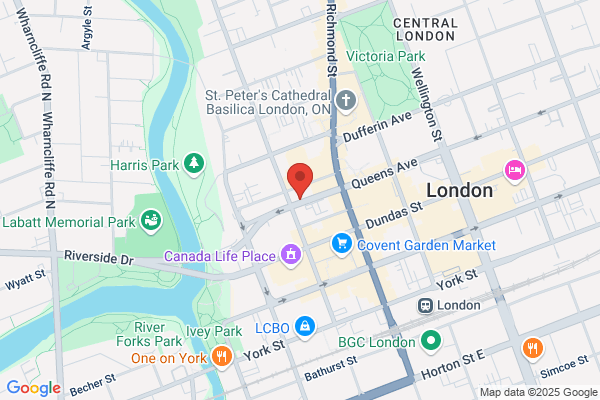 Employment, Federal, Human Resources and Skills Development Canada, Human Resource Centres, London
