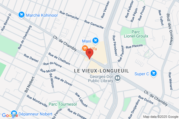 Muffler (Speedy), Rive Sud
