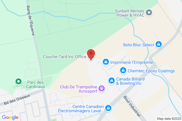 Couche-Tard, Succursales