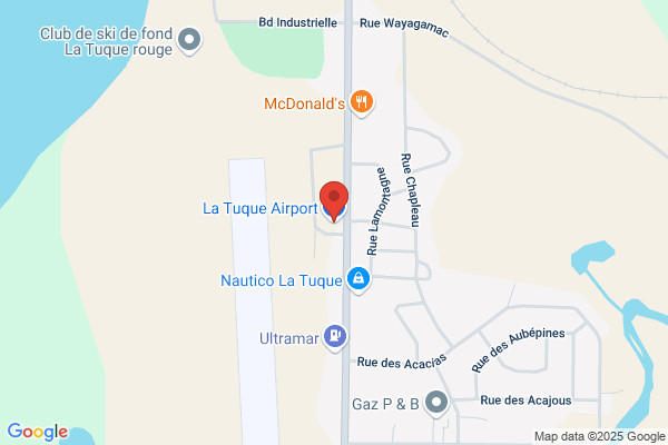 La Tuque, Services Publics, Aeroport