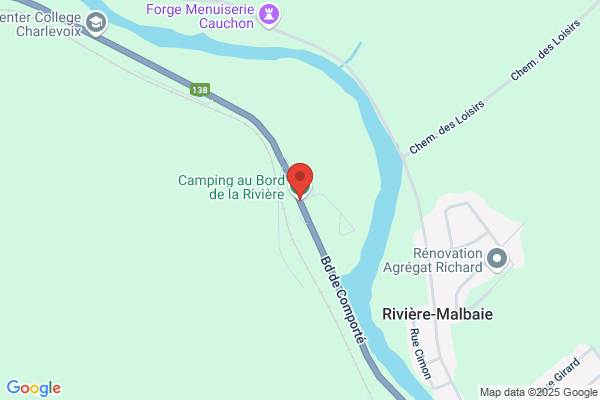 Camping au Bord de la Rivière