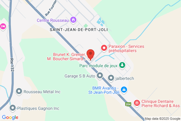 Pharmacie E Lévesque F Bernier Et Y St-Pierre Af filiée A Brunet