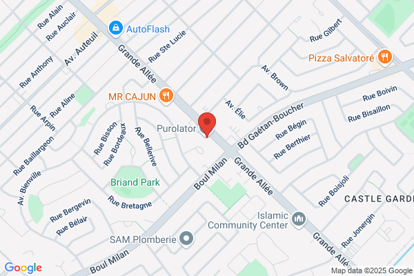 Nettoyeurs Chatel Inc, Succursales, Brossard