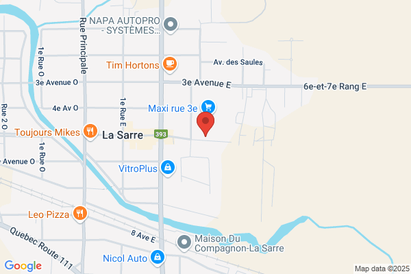 Carrefour La Sarre, Essaim