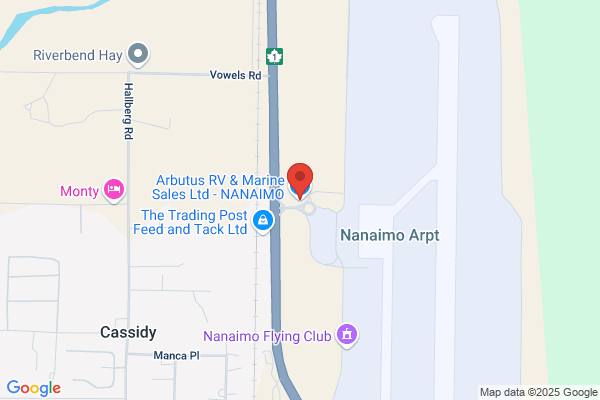 Arbutus Rv & Marine Sales Ltd, Nanaimo Airport, Service Dept