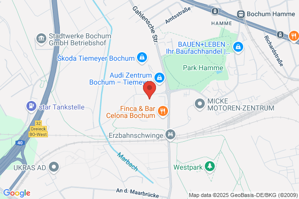 Auto Location Via Route, Succursales, Centre Ouest