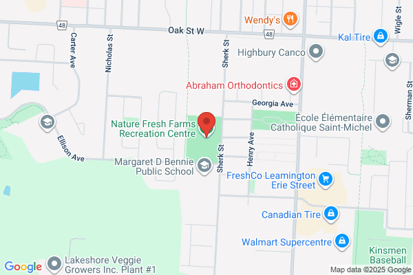 Arenas and Ice Rinks, Leamington (Municipality of), Leamington Kinsmen Recreation Complex