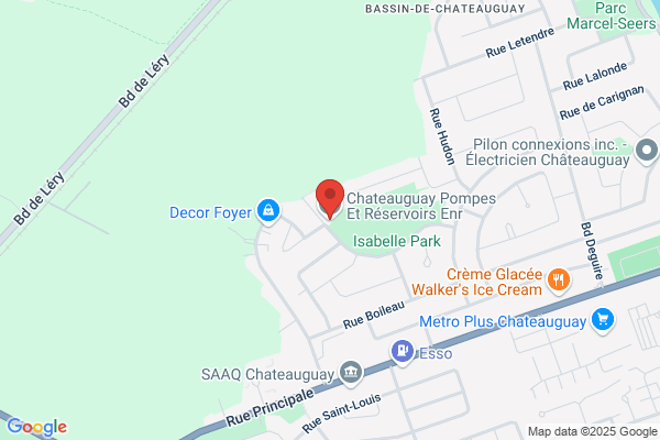 Chateauguay Pompes Et Reservoirs Enr