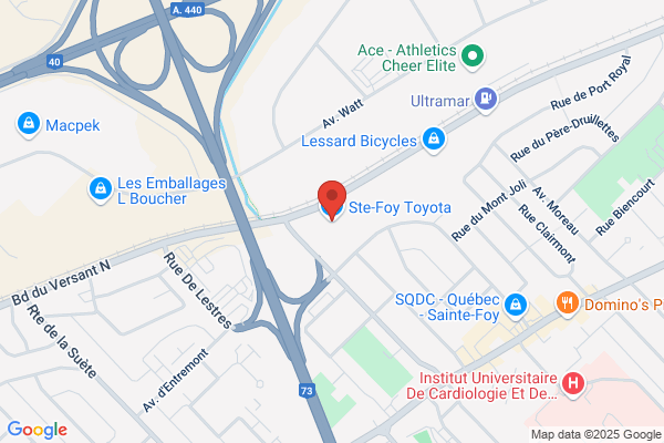 Ste-Foy Toyota Inc, Commande De Pieces