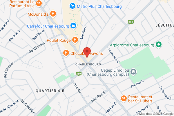 Banque Laurentienne Du Canada, Succursales, Rive Nord