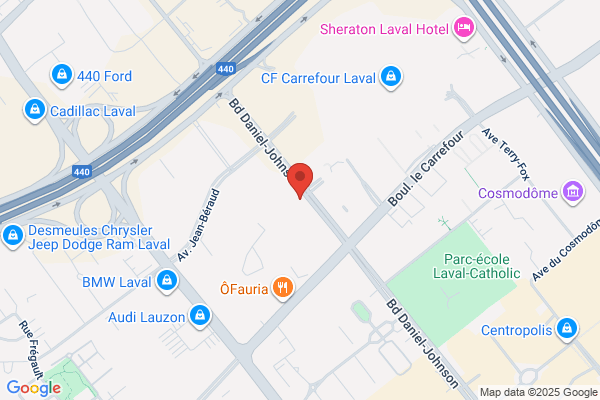 Cibc, Centres Bancaires-Branches, Rive Nord