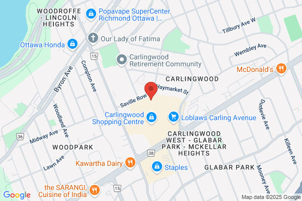 Carlingwood Shopping Centre, Stores, Francesco Hairstylists