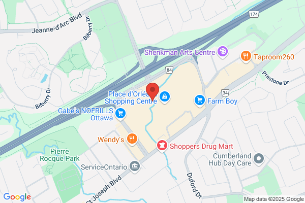Place D'orleans Shopping Centre, Continued-Suite Administration & Leasing, Stores, Suzy Shier