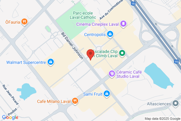 Iris Optometristes-Opticiens, Carrefour Laval