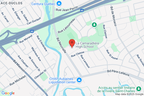 Commission Scolaire De La Capitale, Ecoles Secondaires, La Camaradiere