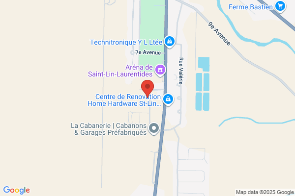 Materiaux Coupal Inc, Magasin