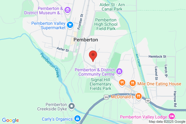 British Columbia, Ambulance Service British Columbia, Areas Not Serviced by, Mount Currie (Pemberton Tel No)