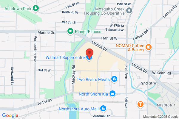 Capilano Mall, Wal Mart, Pharmacy