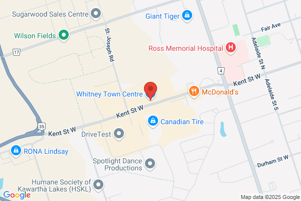 Whitney Town Centre, Stores & Services, Young Drivers of Canada