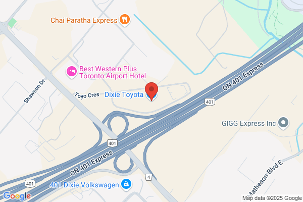 Dixie Toyota, Service